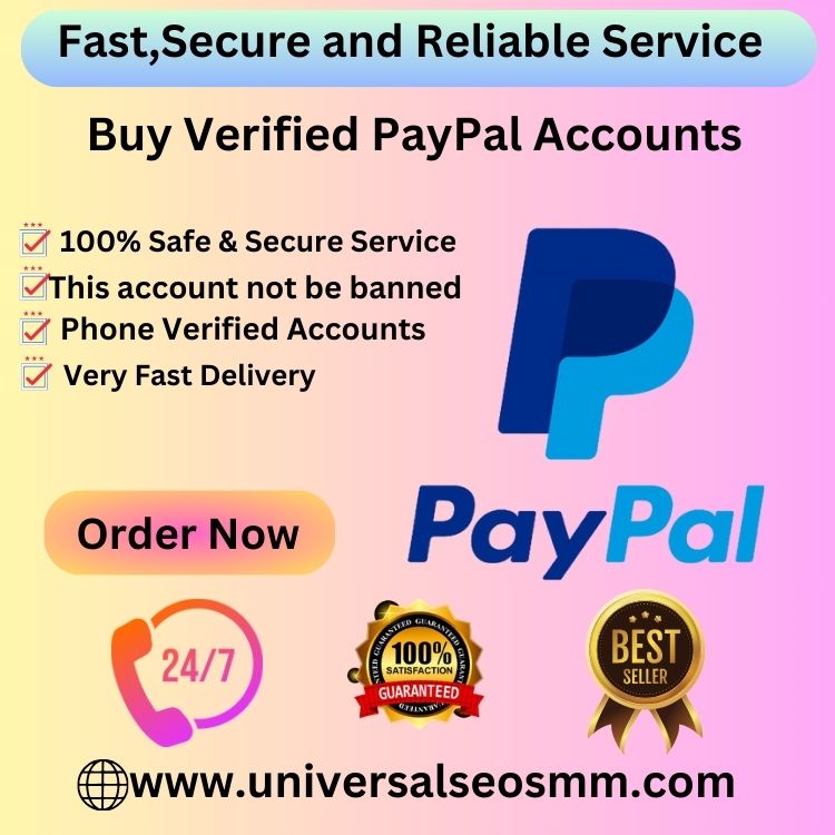 Buy Verified PayPal Accounts - universalseosmm